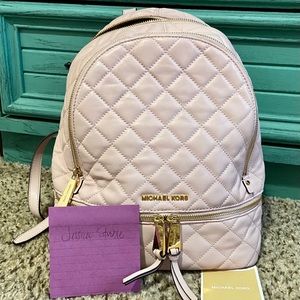 Michael Kors Rhea Medium Backpack Blossom Pink